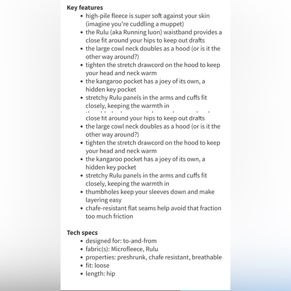 Lululemon cowl neck sweater - Picture 9 of 10